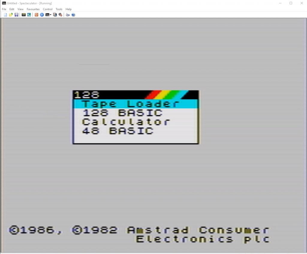 Best ZX Spectrum Emulator - Spectaculator