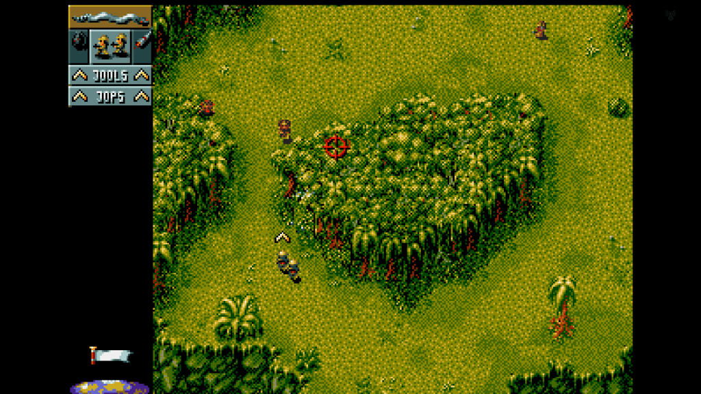 Cannon Fodder running on Antstream Arcade