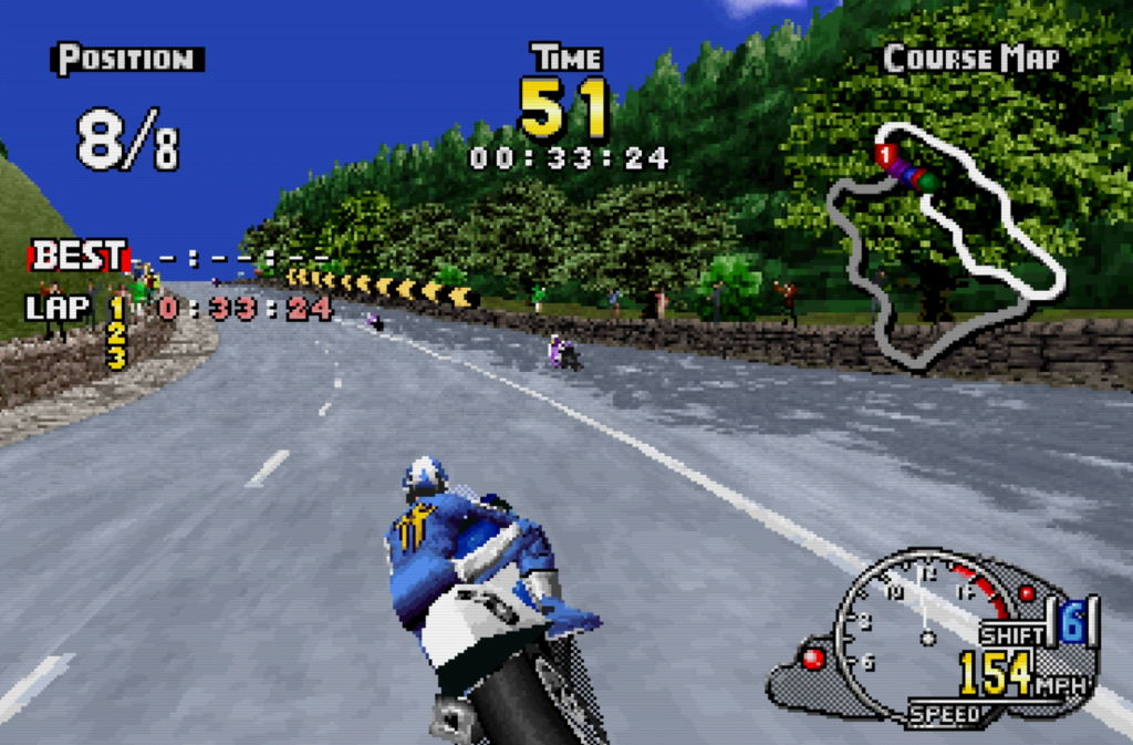 Manx TT Superbike- Sega Saturn