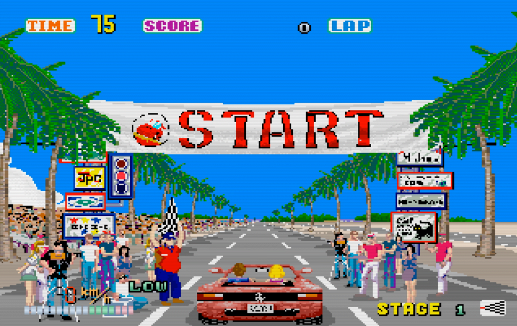 OutRun - Sega Saturn