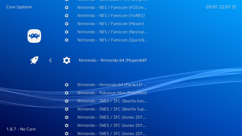 n64 switch retroarch core