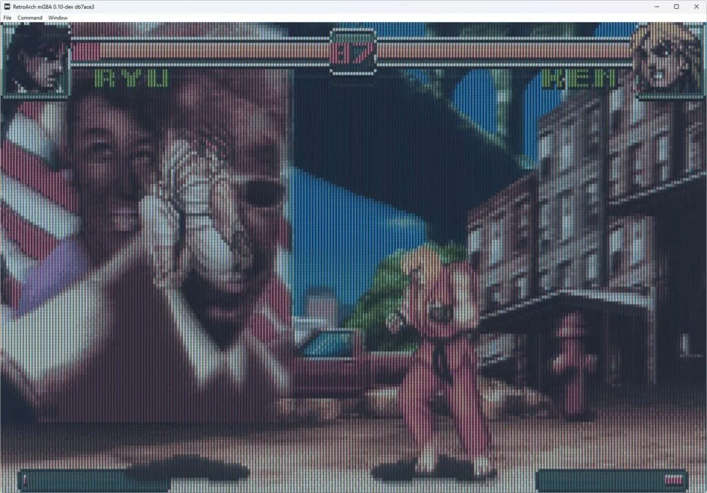 RetroArch Shaders AGB001 GBA Color Motionblur Slang