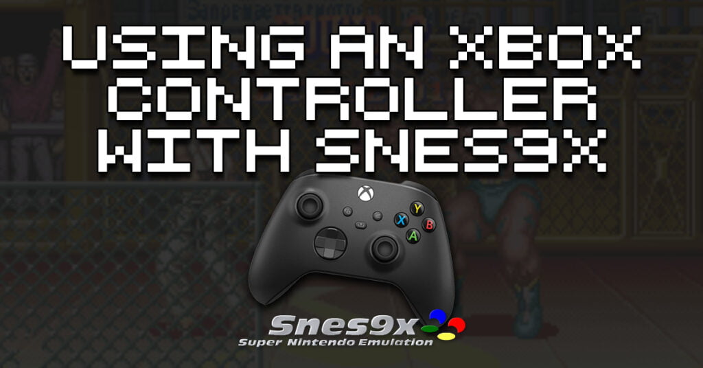 snes9x xbox controller