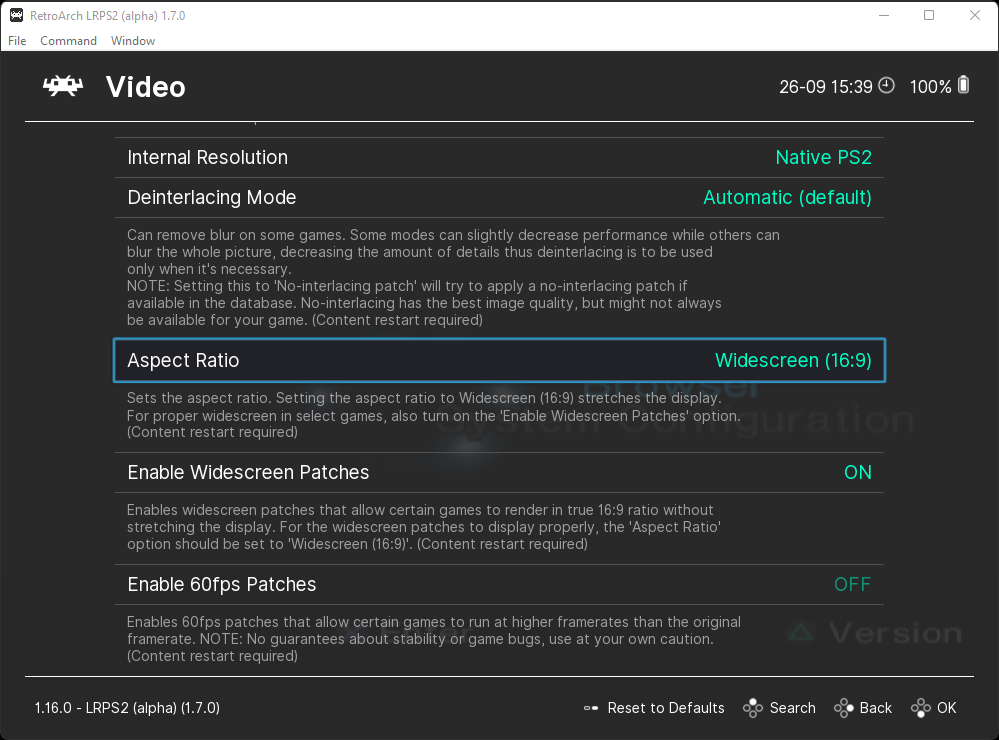 Play PS2 Games In Widescreen With RetroArch