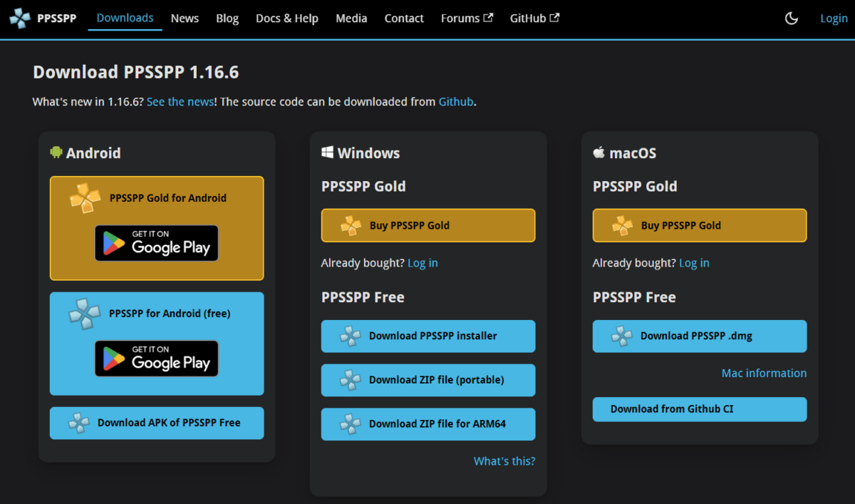 Downloading installer files